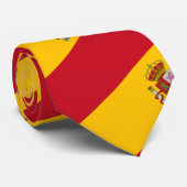 Spanish Flag & Spain travel, holiday /sport fans ネクタイ (ロール)