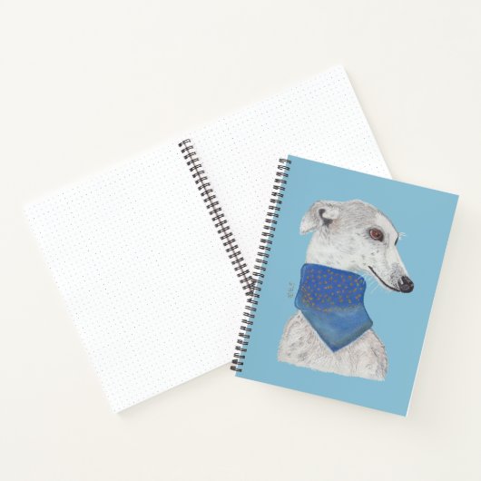 SPANISH GREYHOUND ノートブック (内部)