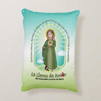 Spanish GRN Bg Kids FOL Mary Icon + Unity Prayer  アクセントクッション