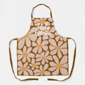 Spanish Hello Autumn Fall Vibes Personalize エプロン (正面)