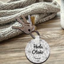 Spanish Hello Autumn Fall Vibes Personalize