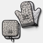 Spanish Hello Autumn Fall Vibes Personalize 鍋つかみ&鍋敷きセット (正面/裏面)