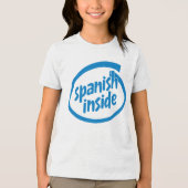 Spanish inside トライブレンドTシャツ (正面)