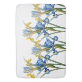 Spanish iris by Pierre-Joseph Redouté バスマット (正面縦)