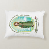Spanish Kids FOL Mama Mary Icon + Unity Prayer  アクセントクッション (裏面)