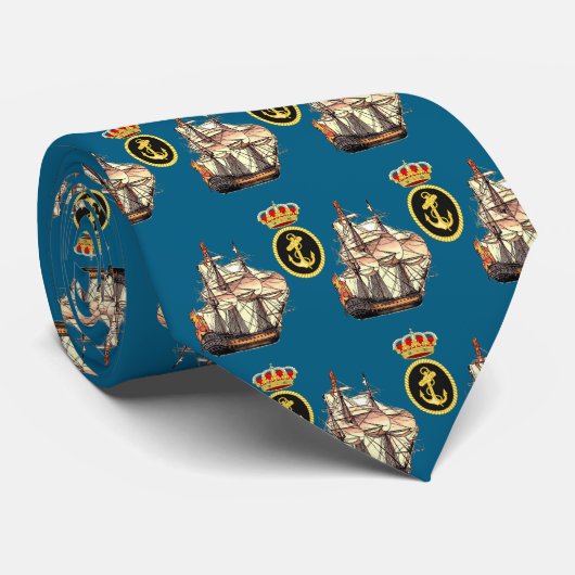 Spanish Marines at Trafalgar ネクタイ (ロール)