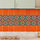 Spanish Mexican Modern Fusion Floral タイル