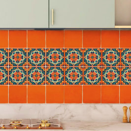 Spanish Mexican Modern Fusion Floral タイル