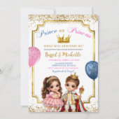 Spanish Mexican Prince or Princess Gender Reveal I 招待状 (正面)