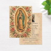 Spanish Our Lady of Guadalupe Funeral Memorial  (デスク)