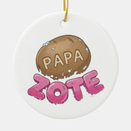 Spanish Papa Zote Soap Ornament セラミックオーナメント