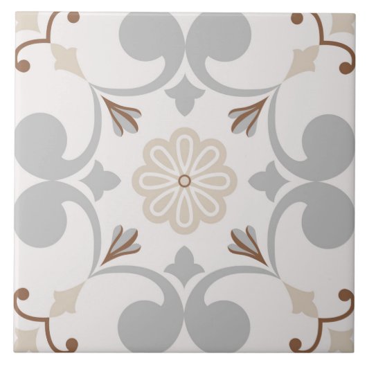 Spanish Portuguese Boho  タイル (正面)