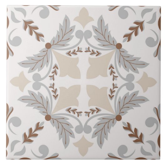 Spanish Portuguese Boho  タイル (正面)