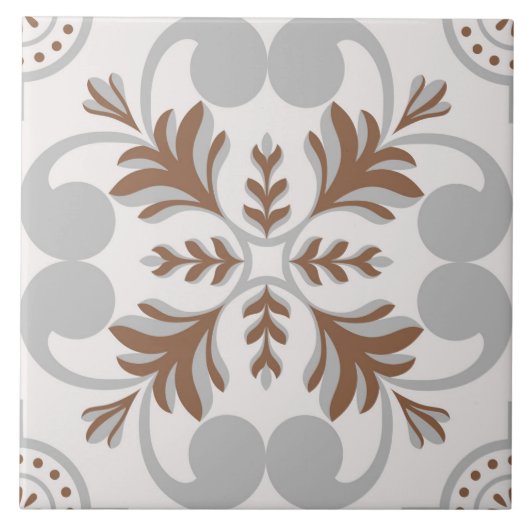 Spanish Portuguese Boho タイル (正面)