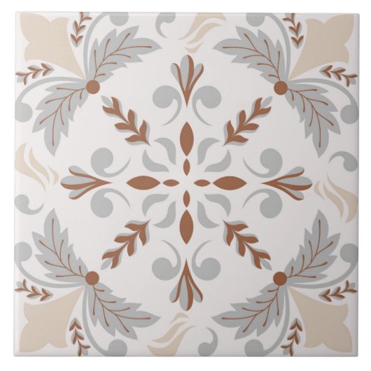 Spanish Portuguese Boho タイル (正面)