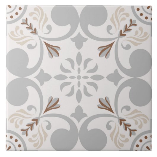 Spanish Portuguese Boho  タイル (正面)