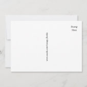 Spanish Puerto Rico 5x7 Map Postcard サンキューカード (裏面)