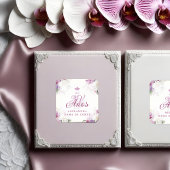 Spanish Romantic Exquisite Floral Orchids Bouquets シール