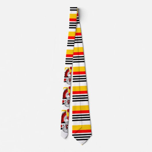 Spanish Souvenirs Classic Stripe tie ネクタイ (裏面)