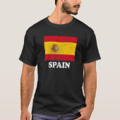 Spanish Spain Flag Pride Spanish Flag Tシャツ (正面)