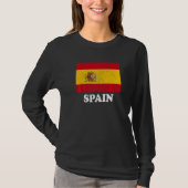 Spanish Spain Flag Pride Spanish Flag   Tシャツ (正面)