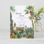 Spanish Spain Wedding Invitation 招待状 (スタンド正面)