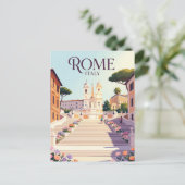 Spanish Steps Italy ポストカード (スタンド正面)