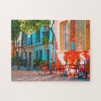 Spanish Street Cafe Jigsaw Puzzle ジグソーパズル