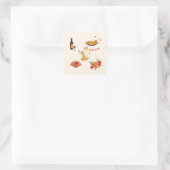 Spanish Style Fiesta スクエアシール (バッグ)