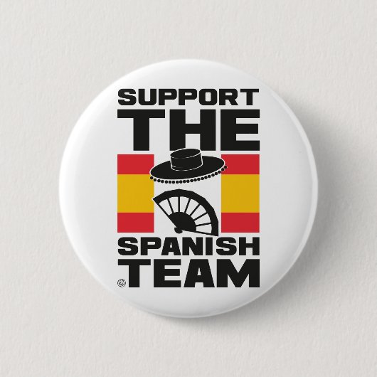 SPANISH TEAM 缶バッジ (正面)