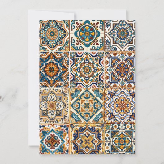 Spanish Wedding Invitation 招待状 (裏面)