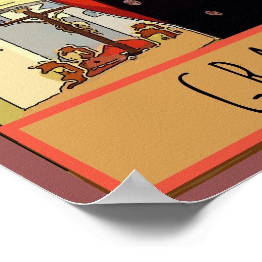 Spanish Wine, Vino Poster ポスター (角)