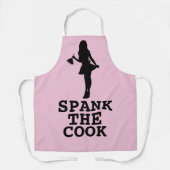 SPANK THE COO Kitchenn Apron Wife Gift エプロン (正面)