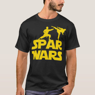 Spar Wars  for Karate Taekwondo MMA Martial Arts Tシャツ
