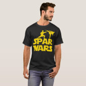 Spar Wars  for Karate Taekwondo MMA Martial Arts Tシャツ (正面フル)