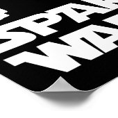 Spar Wars mma空手テコンドーボクシング武術芸術 ポスター (角)