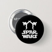 Spar Wars mma空手テコンドーボクシング武術芸術 缶バッジ (正面&裏面)