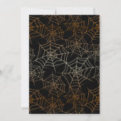 Spare Crewハロウィーン誕生日またはパーティーID1001 招待状 (裏面)