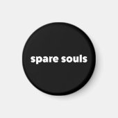 Spare Souls Circular Magnet マグネット (正面)