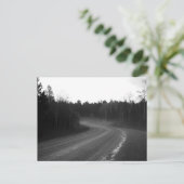 Sparfish Canyon Hail Fog After Stormポストカード ポストカード (スタンド正面)