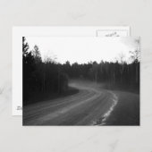 Sparfish Canyon Hail Fog After Stormポストカード ポストカード (正面/裏面)