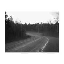 Sparfish Canyon Hail Fog After Stormポストカード