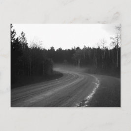 Sparfish Canyon Hail Fog After Stormポストカード ポストカード