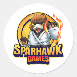 SparhawkGamesステッカー ラウンドシール