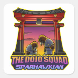 SparhawkGames Sparhawkianステッカー スクエアシール