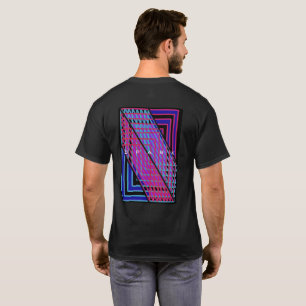 SPARK1抽象芸術メンズTシャツ/ナンバー2 Tシャツ