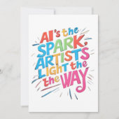 SPARK 招待状 (正面)