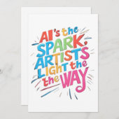 SPARK 招待状 (正面/裏面)