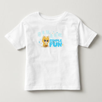 SPARK aおもしろい、カラフルデザイン トドラーTシャツ