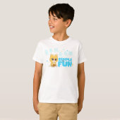 SPARK aおもしろい、カラフルデザイン Tシャツ (正面フル)
